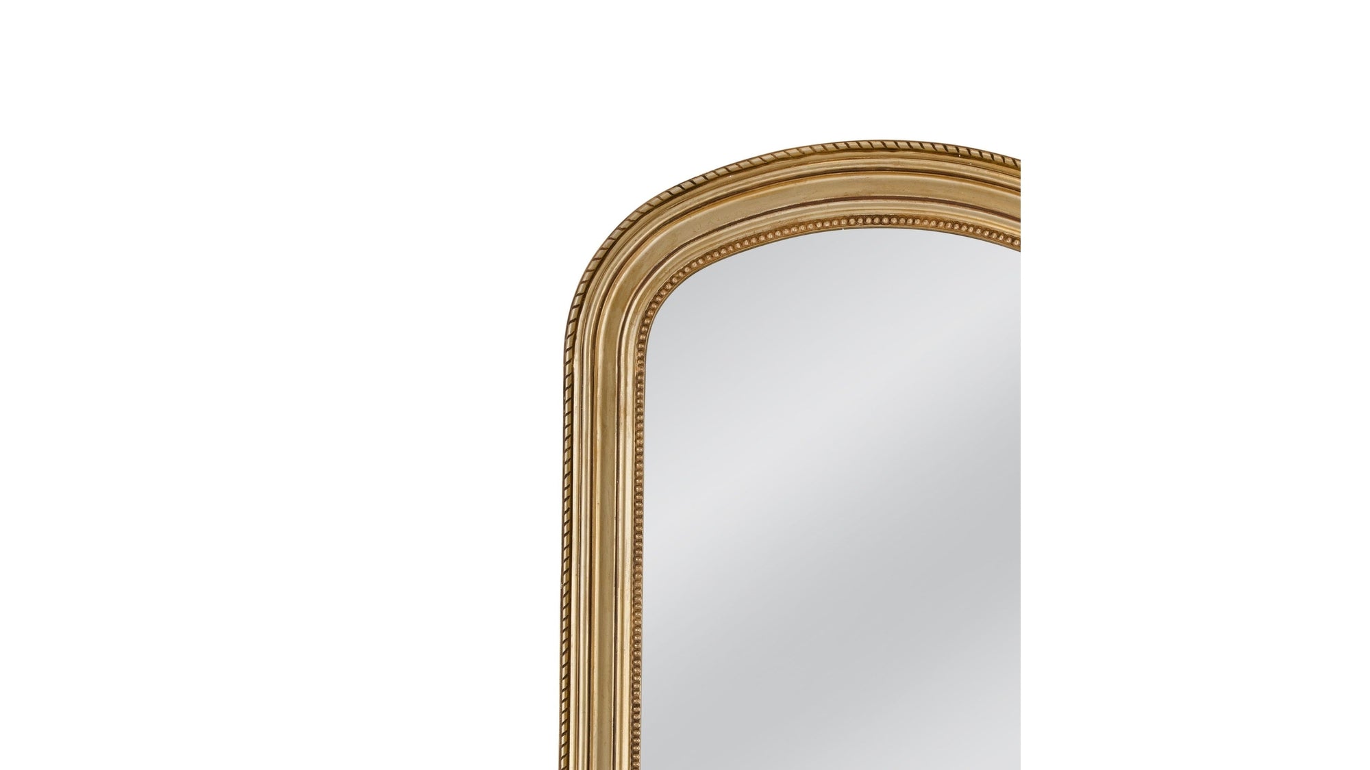 Baez - Floor Mirror - Gold