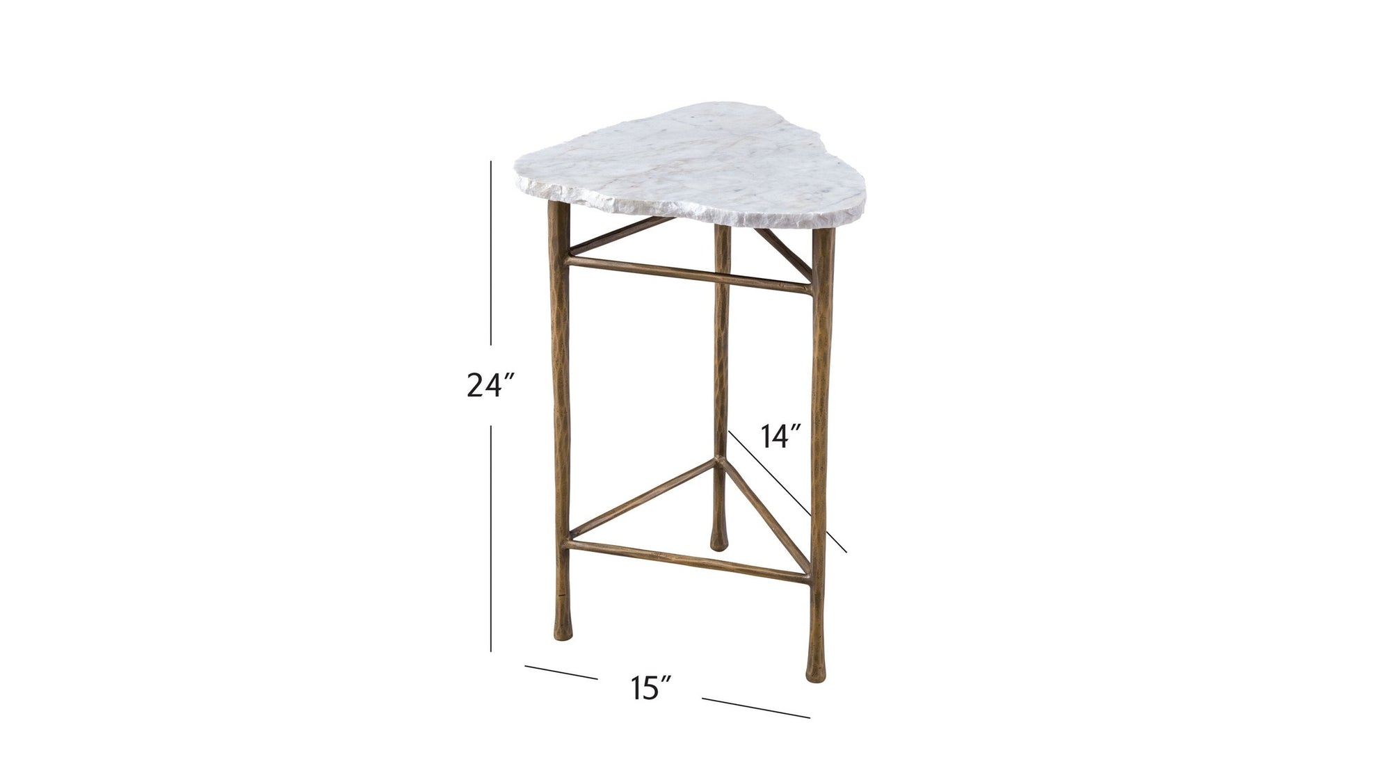 Knapp - Accent Table - White