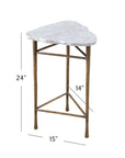 Knapp - Accent Table - White
