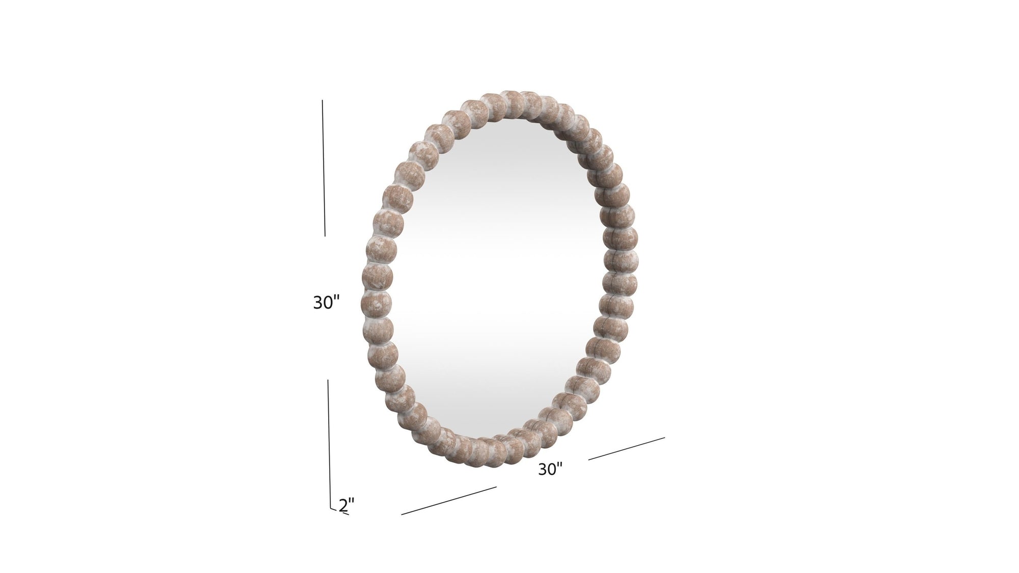 Zeena - Wall Mirror - Silver