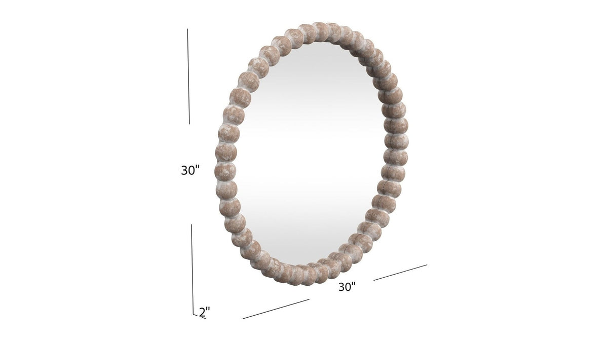 Zeena - Wall Mirror - Silver
