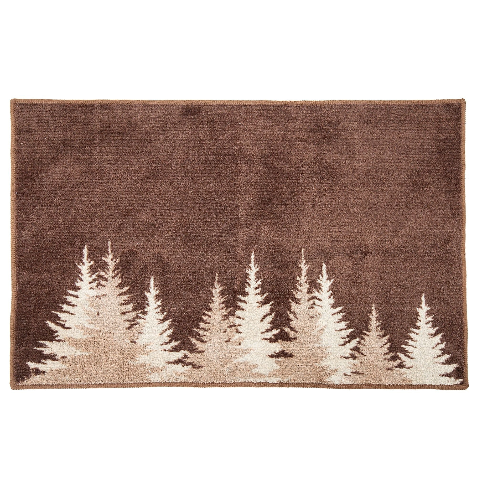Clearwater Pines - Rug 2 Per Carton - Brown / Cream