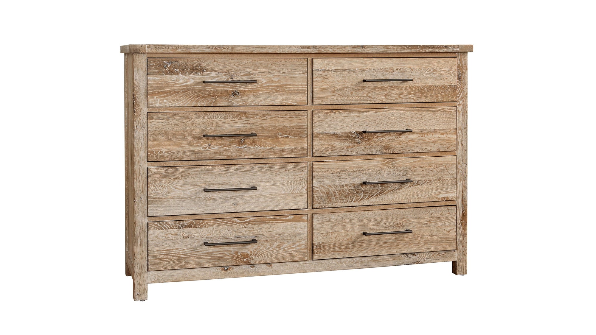 Dovetail - 8-Drawer Dresser - Sun Bleached White