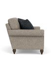 Moxy - Fabric Loveseat With Rolled Arms