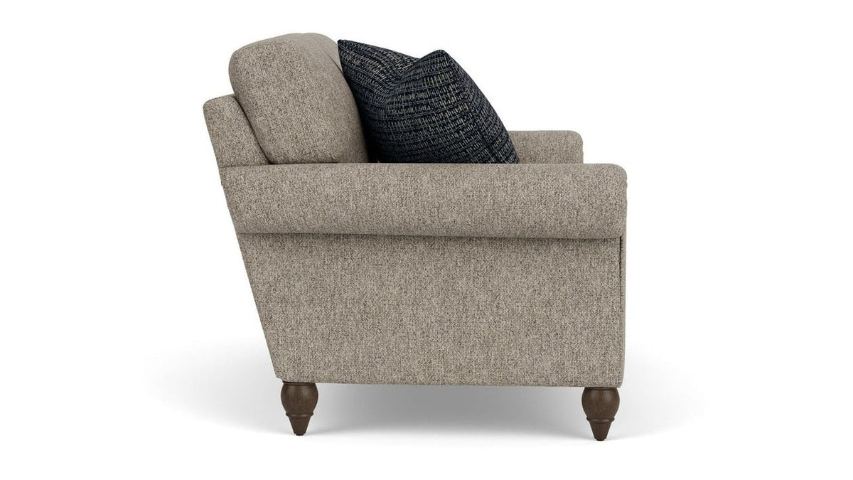 Moxy - Fabric Loveseat With Rolled Arms