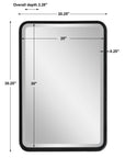 Croften - Vanity Mirror - Black
