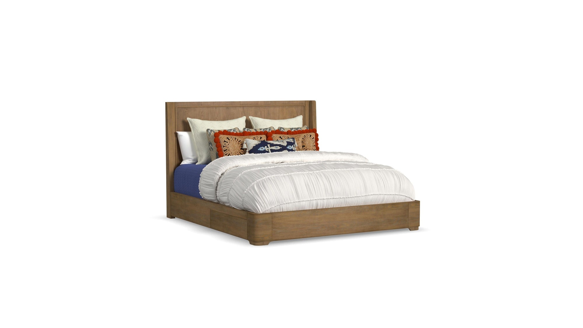 Normandy - Panel Storage Bed