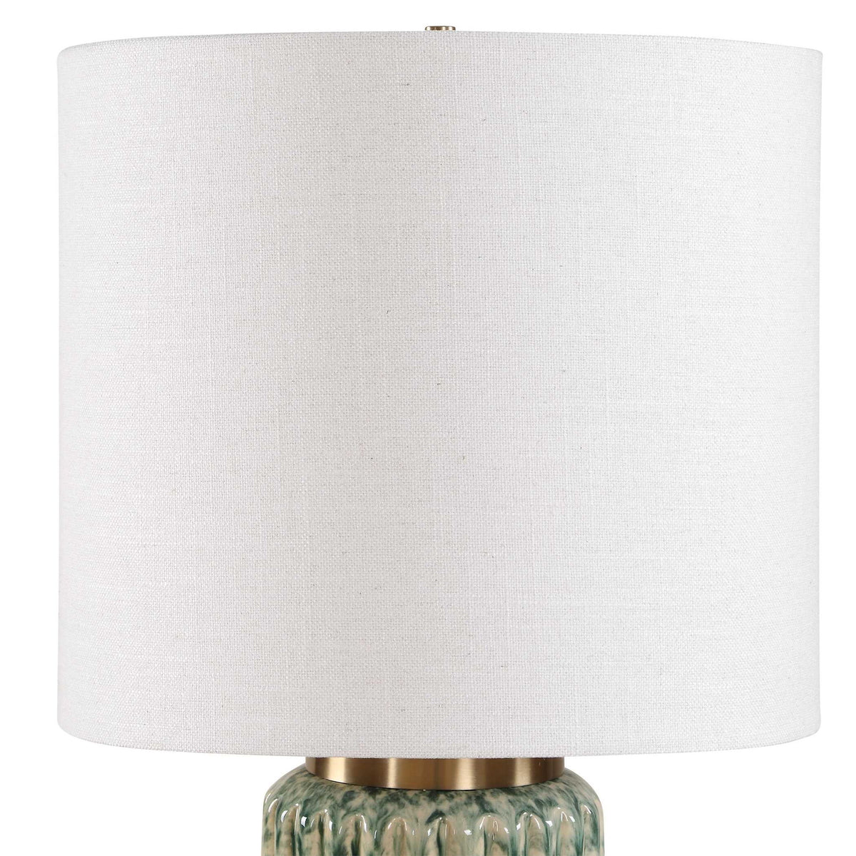 Hensley - Table Lamp - Ivory &amp; Green