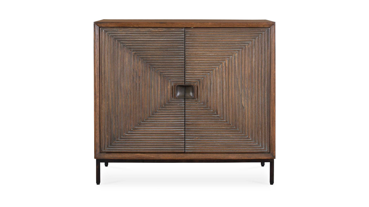 Bottom Line - 2 Door Wood Cabinet - Woodtone