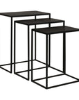 Coreene - Iron Nesting Tables (Set of 3)
