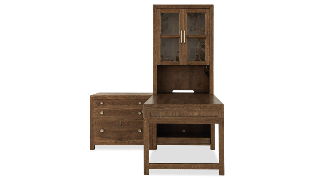 Driftwood - Open Shelf Cabinet