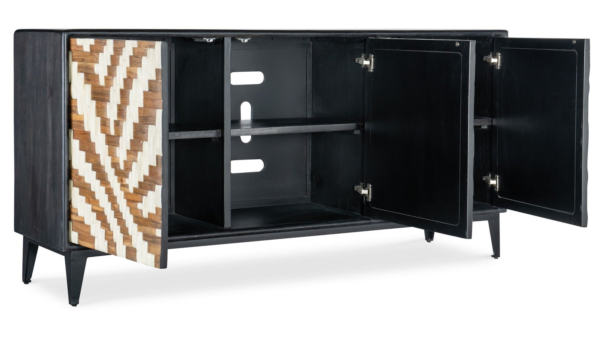 Commerce And Market - Entwined Credenza - Black