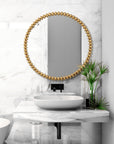 Byzantine - Round Mirror - Gold