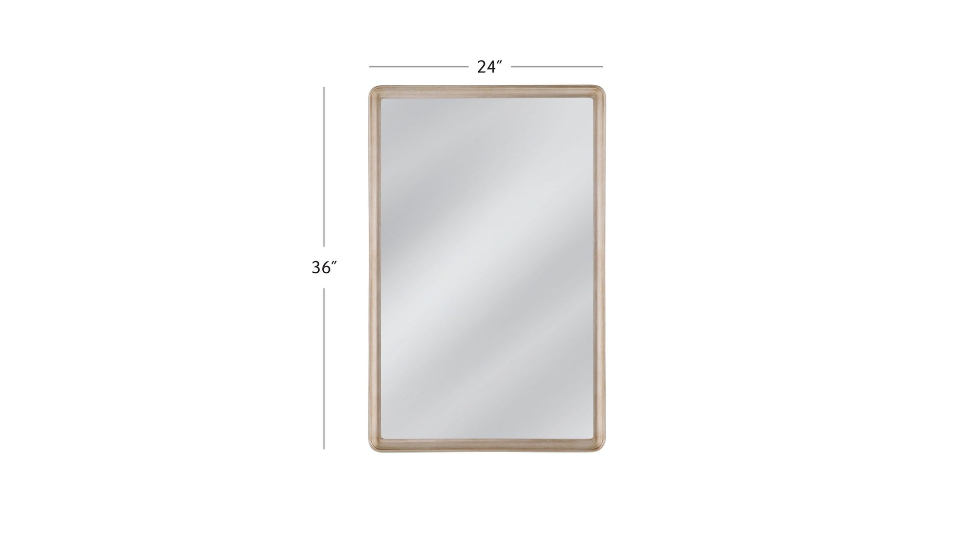 Lancelle - Wall Mirror - Silver