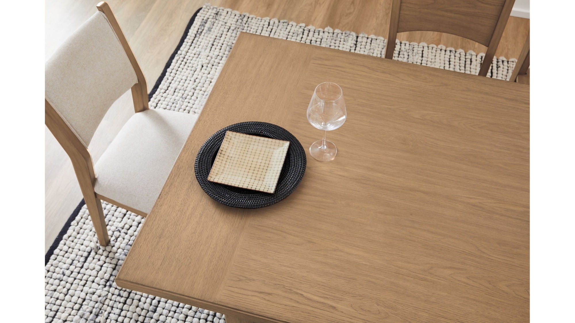 Normandy - Rectangular Dining Table - Light Brown