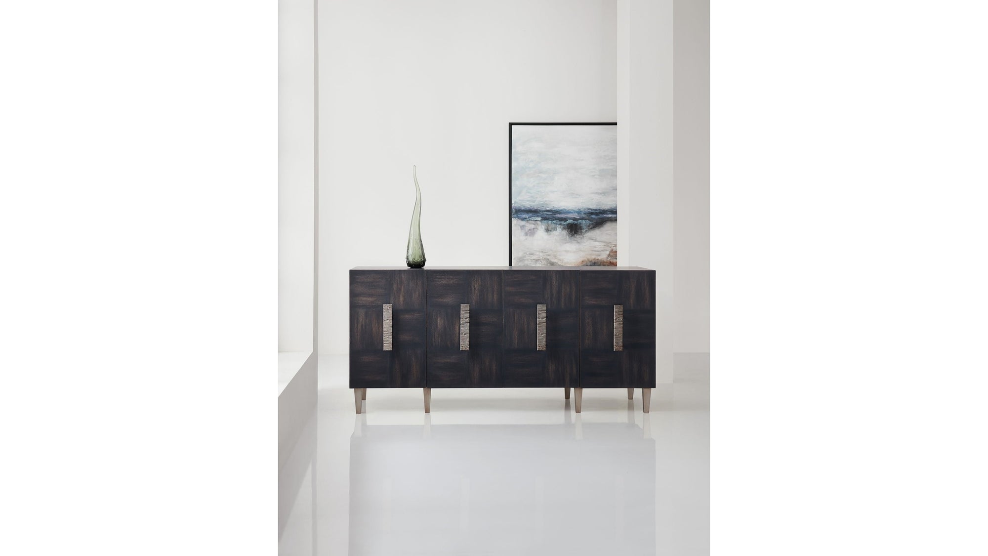 Melange - Neville Credenza - Dark Brown