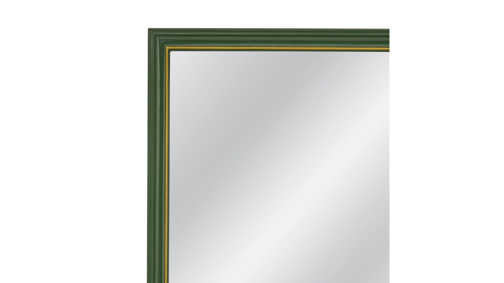 Malvern - Wall Mirror - Green / Gold