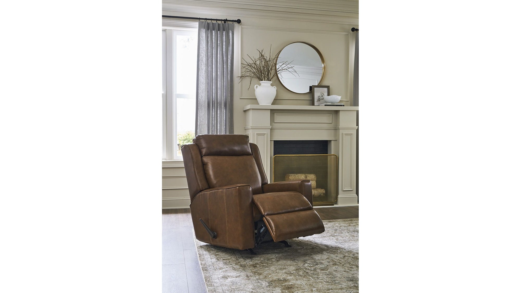 2Q00AL - Leather Recliner