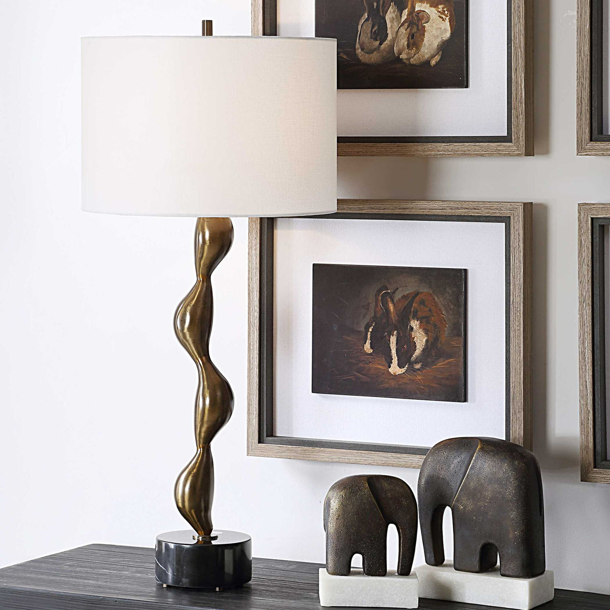 Remolino - Floor Lamp - Bronze