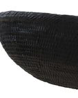 Ember - Weave Indoor-Outdoor Oblong Bowl - Black