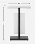 Elements Bubble - Glass Accent Table