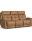 Ranger - Power Reclining Sofa With Console, Power Headrest, Lumbar, Heat & Massage