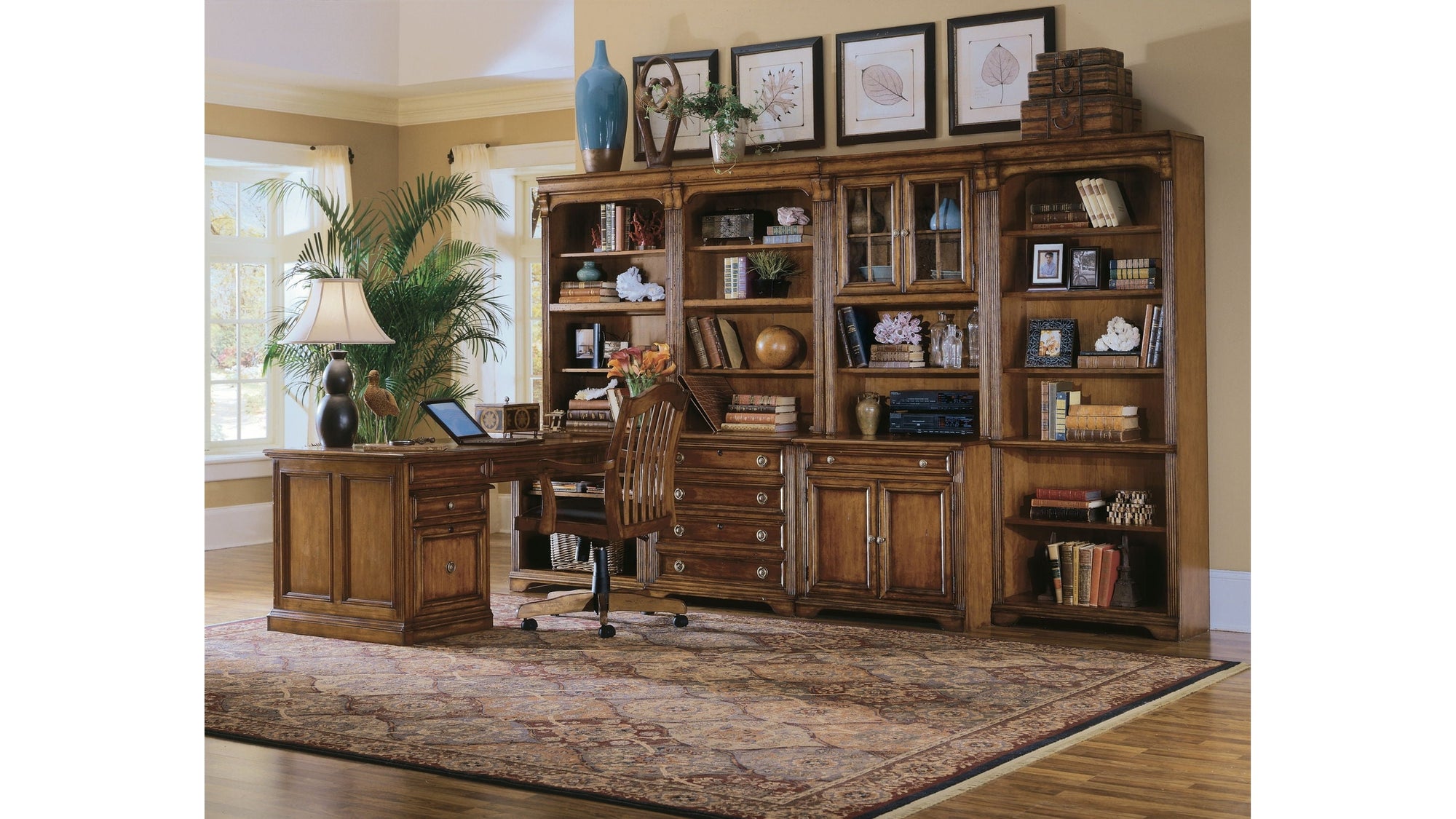 Brookhaven - Tall Bookcase - Dark Brown