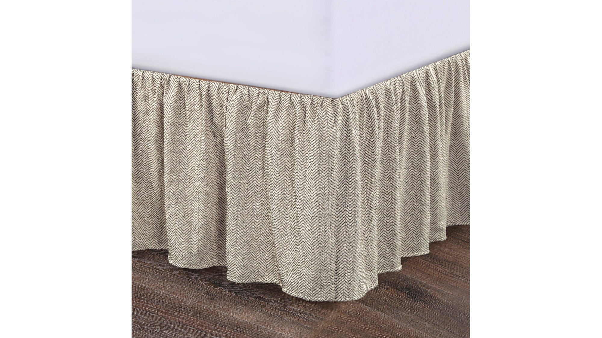 Fairfield - Queen Bed Skirt - Cream