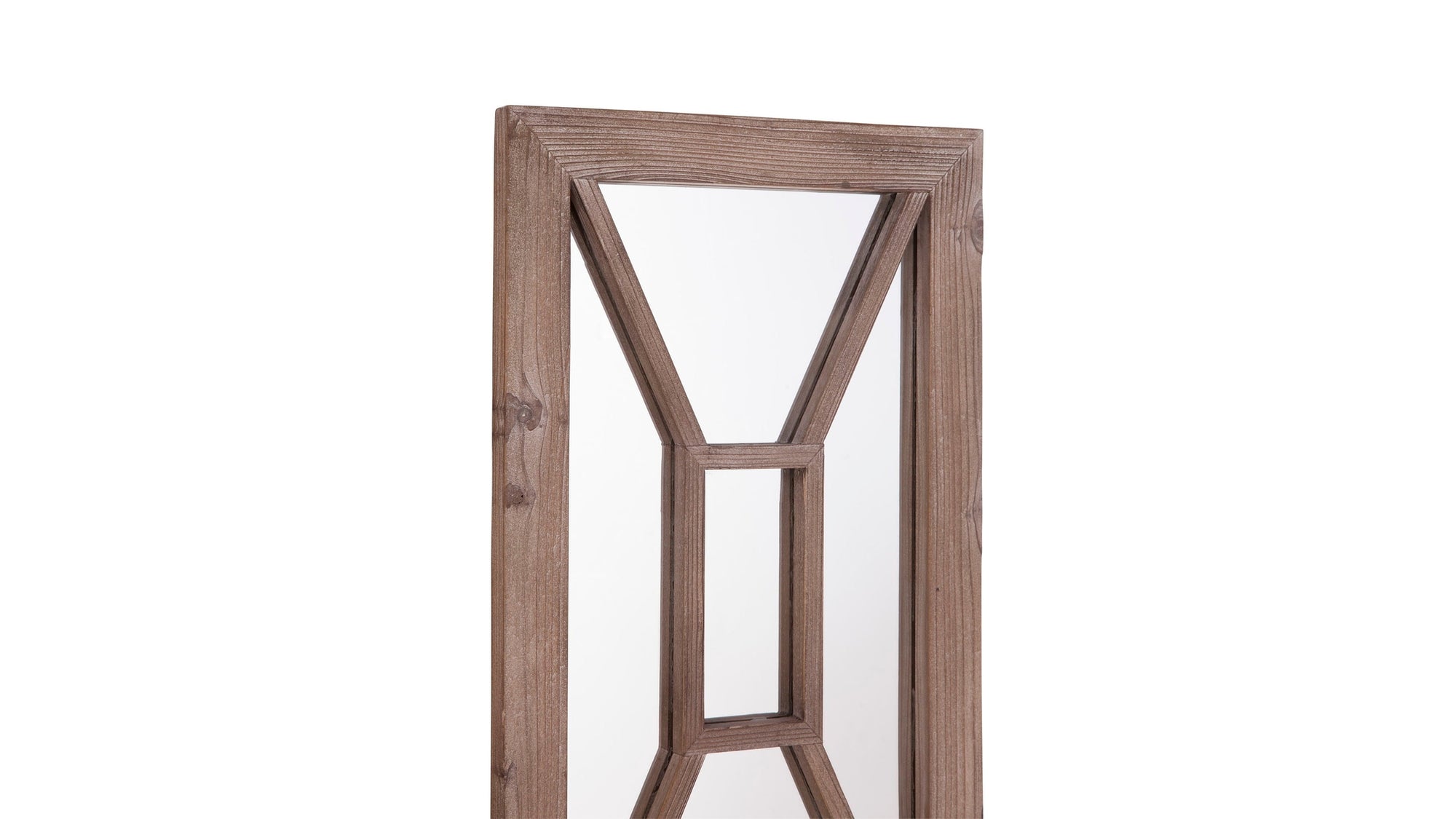 Boca - Wall Mirror - Light Brown