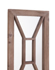 Boca - Wall Mirror - Light Brown