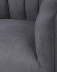 Cuthbert - Modern Swivel Chair - Dark Gray