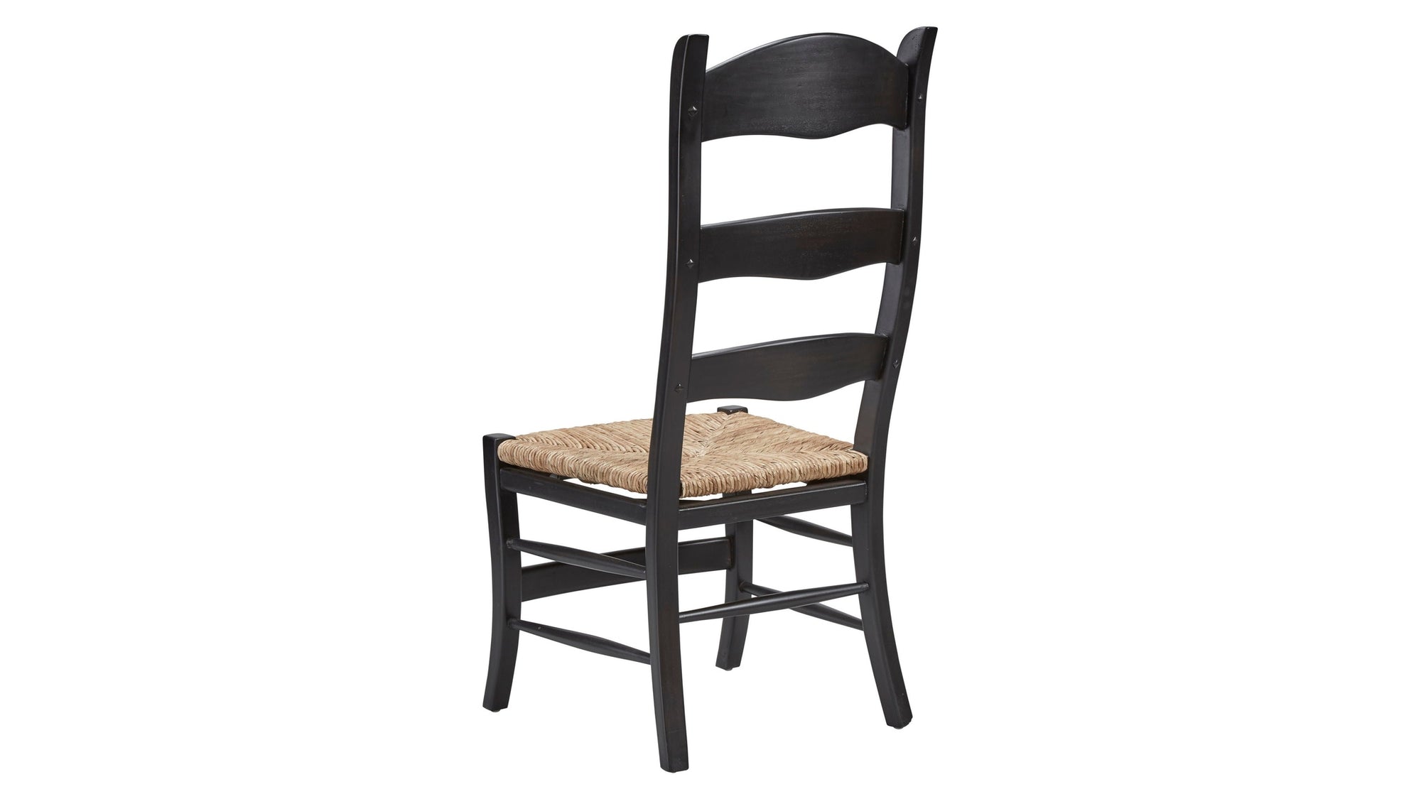 Crawford - Ladderback Side Chair Set of 2 - Black