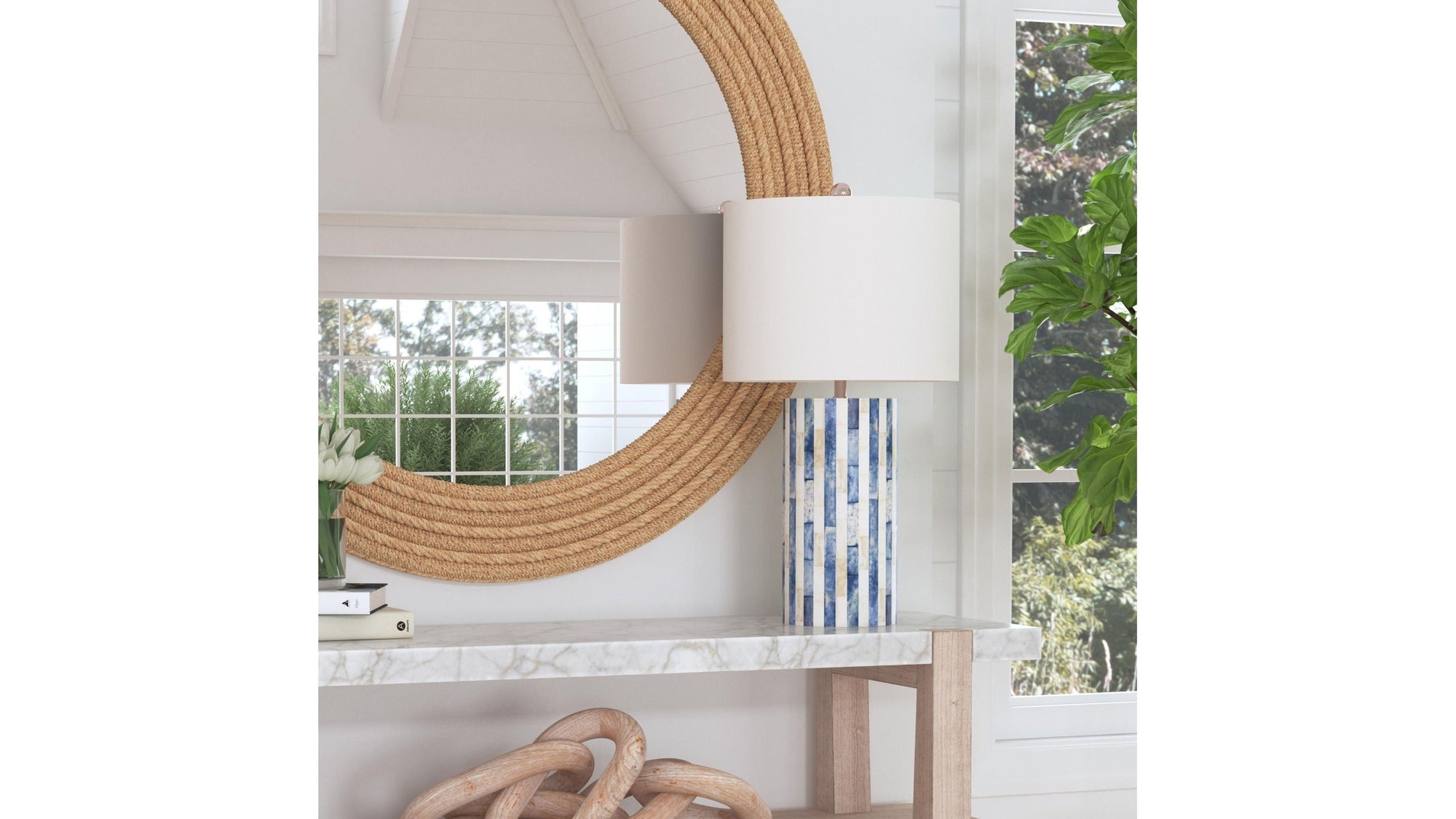 Coburn - Table Lamp - Blue