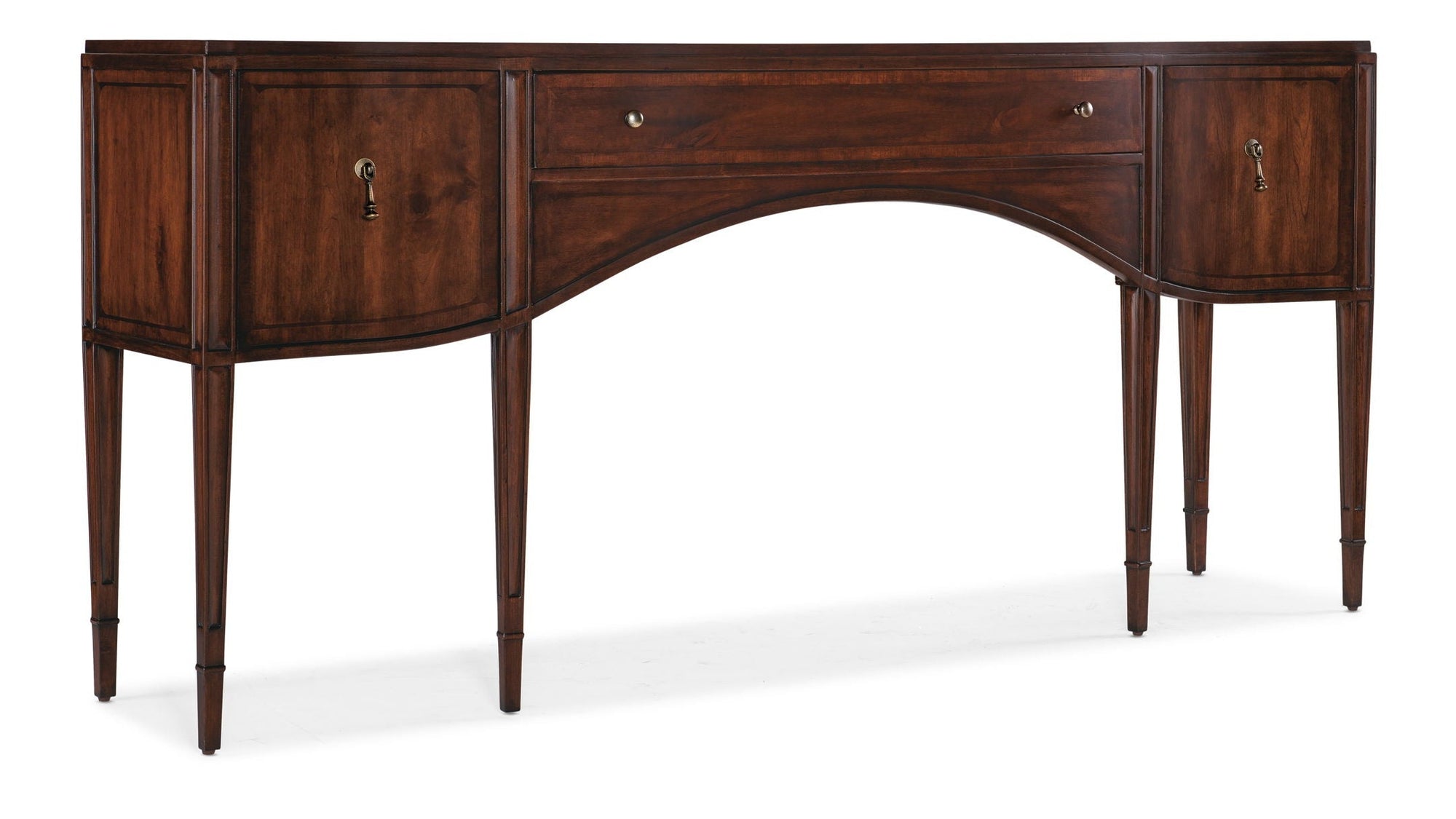 Charleston - Wood Console Table - Dark Brown