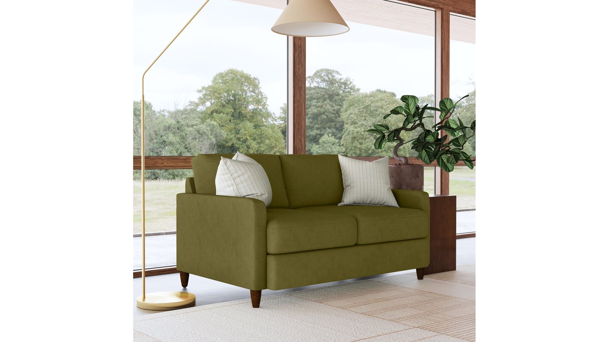 Fern - Fabric Loveseat