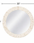 Getty - Wall Mirror - Cream