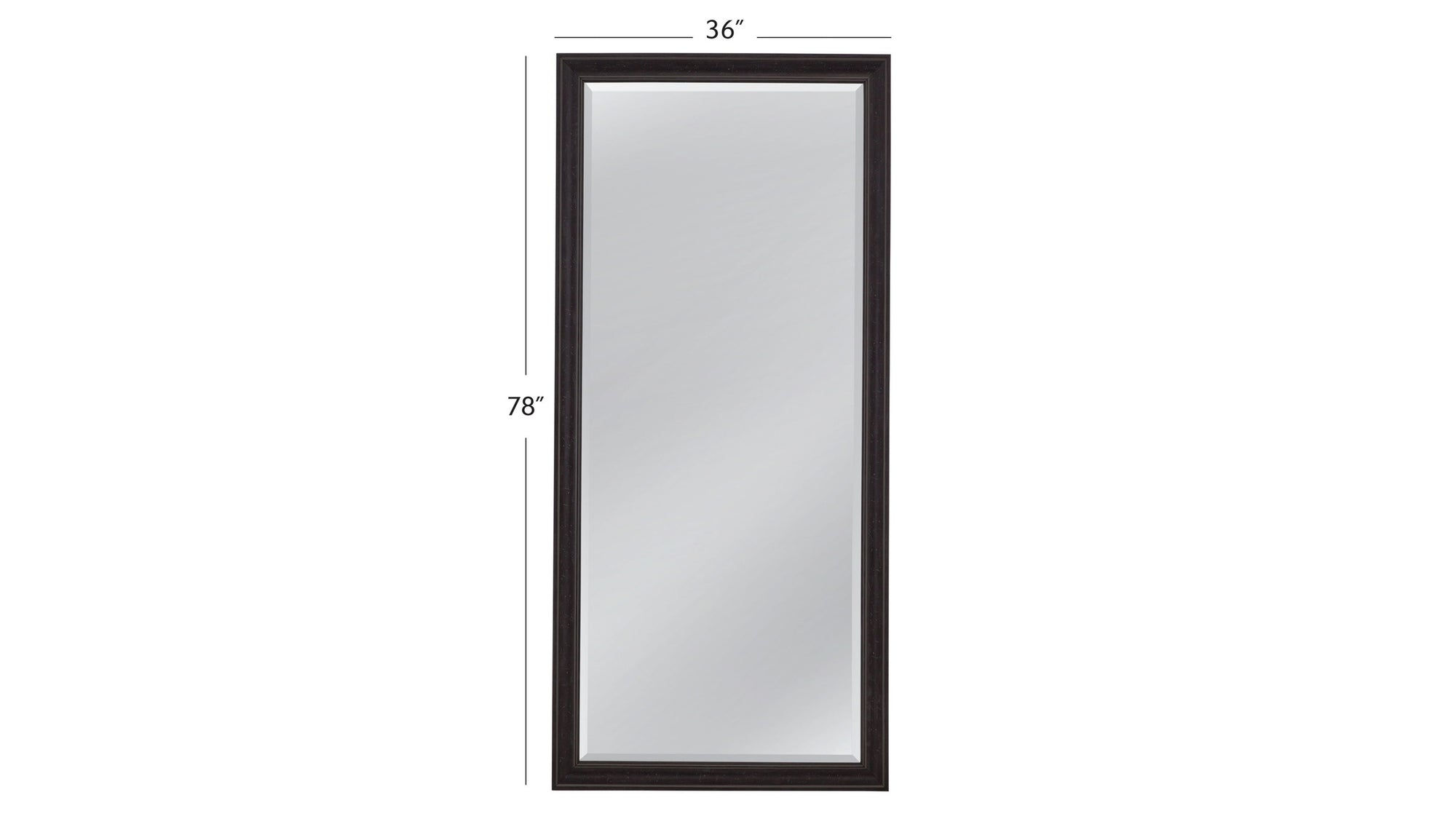 Mattern - Floor Mirror - Black