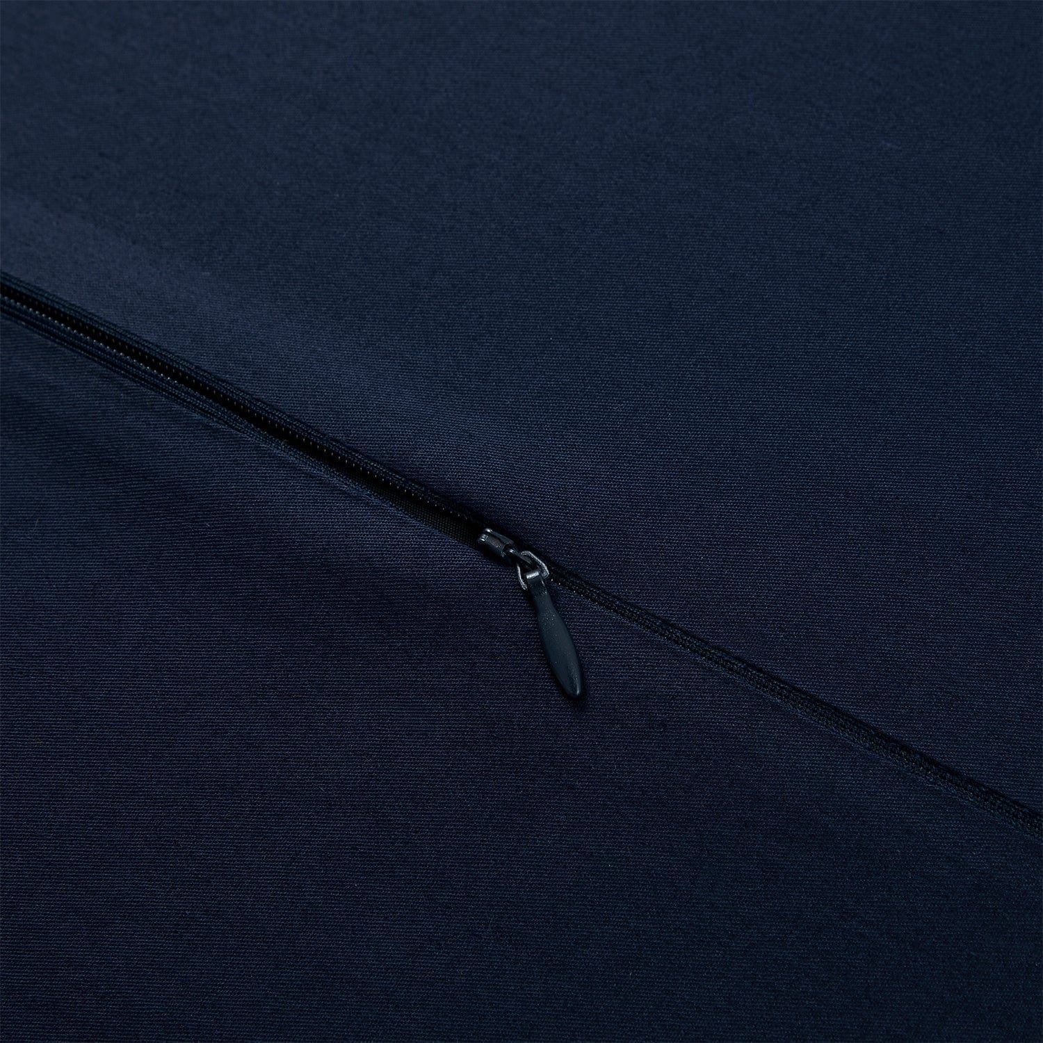 High Shine Satin - Queen Duvet Cover Set (Set of 3) - Navy