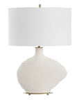 Duostacked - Ceramic Table Lamp - White