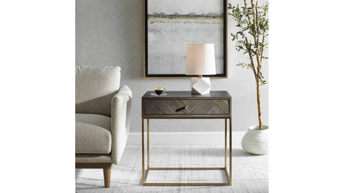 Armistead - Walnut Side Table