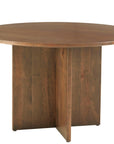 Crafted Cherry - Dining Table With Wood Pedestal