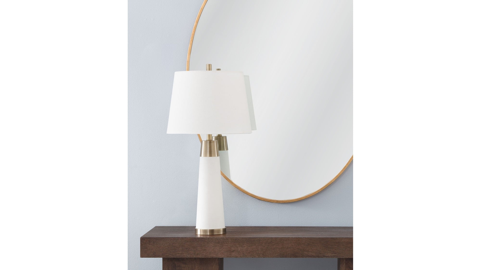 Osage - Table Lamp - White