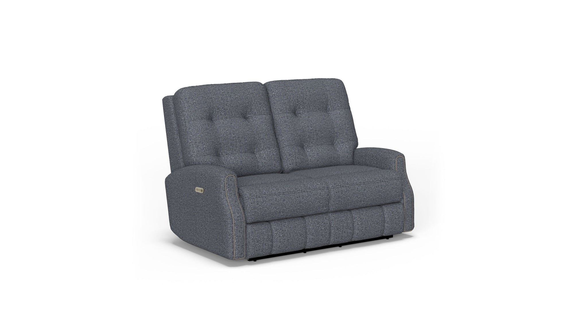 Devon - Reclining Loveseat, Nailhead Trim