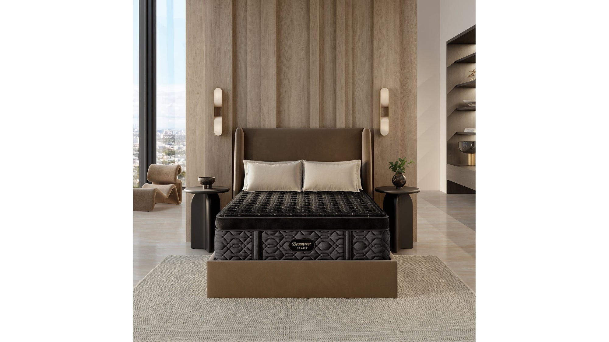 Beautyrest Black - 17.5" Series Four Firm Pillow Top Mattress