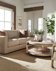 Vineyard Row - Wine Barrel End Table - Light Brown