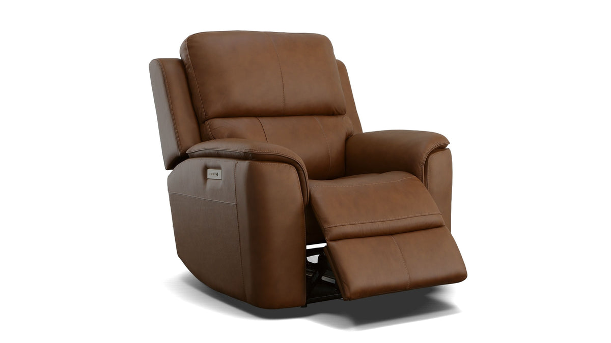 Henry - Power Recliner With Power Headrest &amp; Lumbar