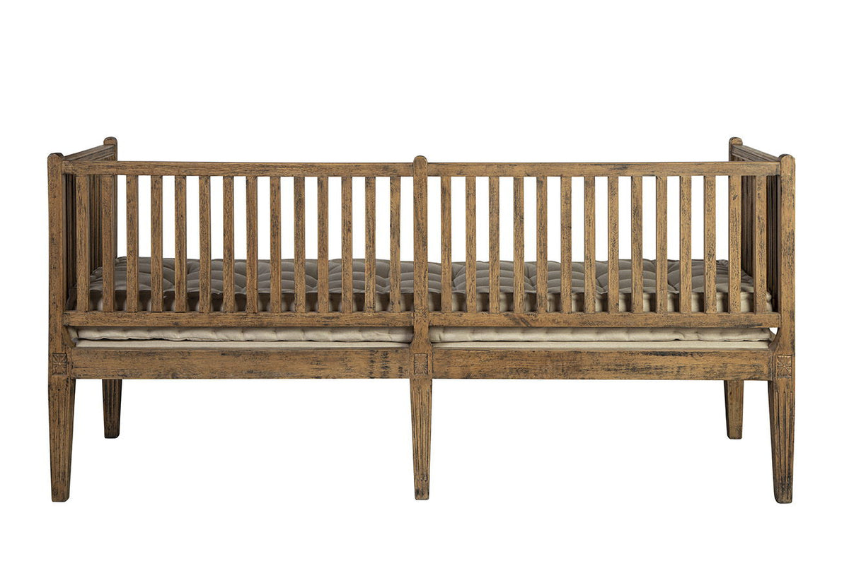 Depaul - Settee - Dark Brown