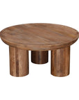 Blair - Round Cocktail Table - Dark Brown