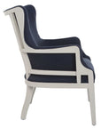 Gordonston - Blue Fabric Accent Chair