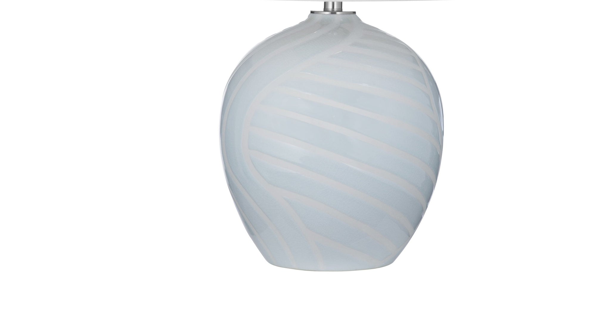 Lyance - Table Lamp - Light Blue / Cream